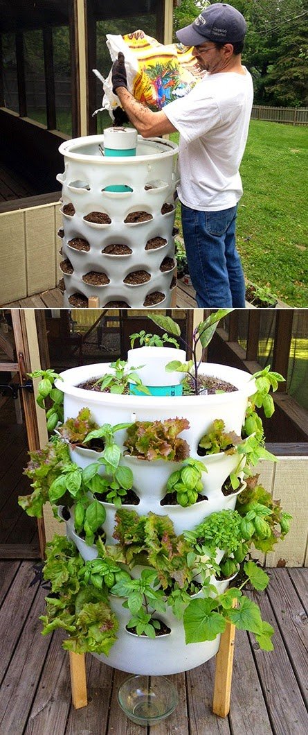 The Garden Tower Project #Container_gardening - My ...
