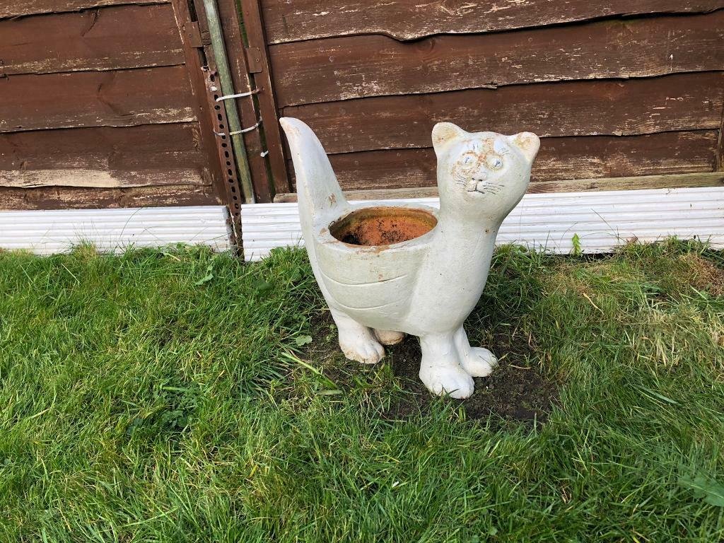 cat shape flower pot | in south norwood, london | gumtree
