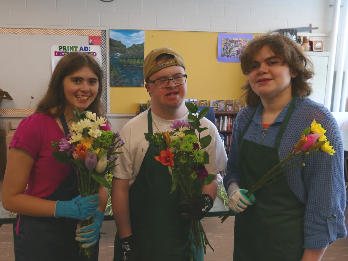 confidence blooms thanks to flower shop program for students with