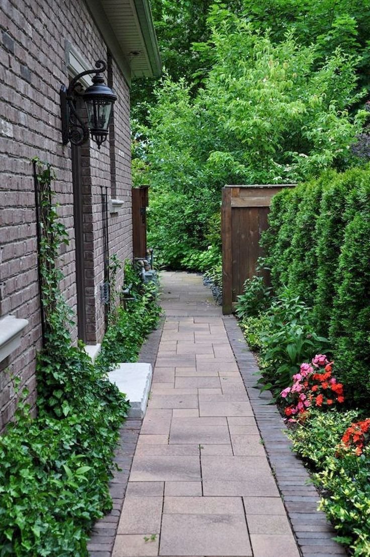 90 best side house garden landscaping decoration ideas with rocks