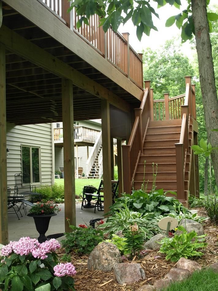 landscaping ideas for under a deck | tcworks
