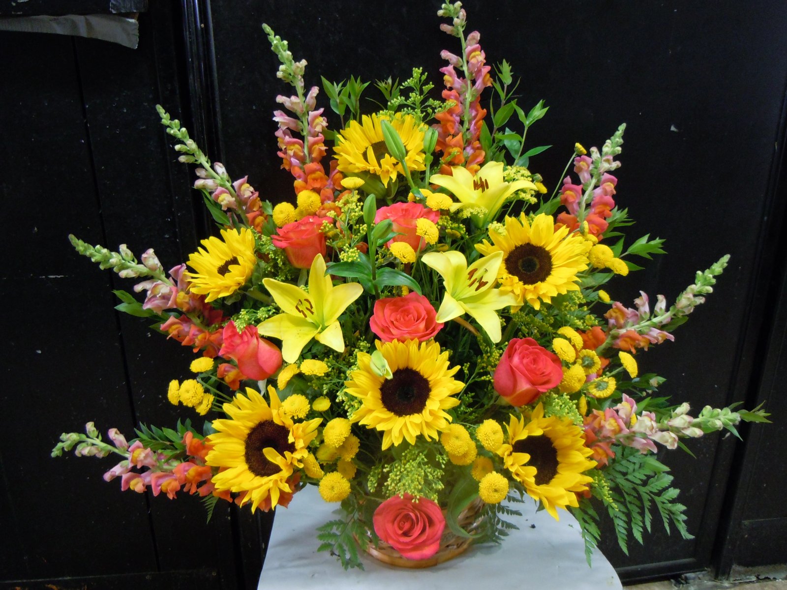 fall garden flowers by mission hills florist