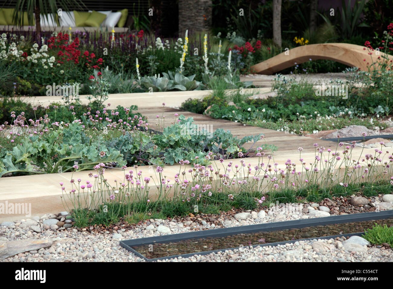 cancer research uk garden designer stock photos & cancer research uk