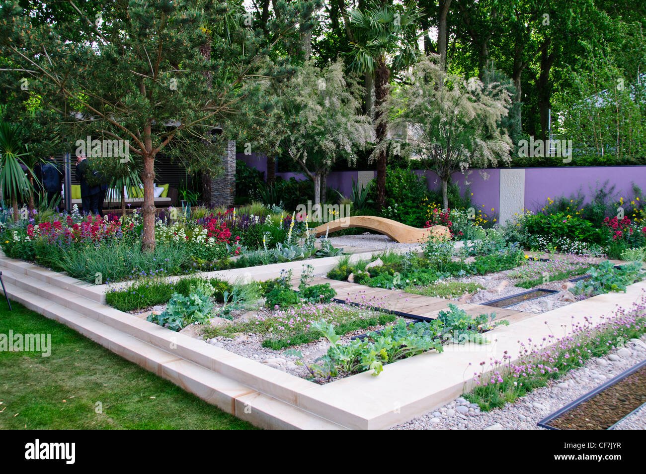 the cancer research garden,the rhs chelsea flower show,formally