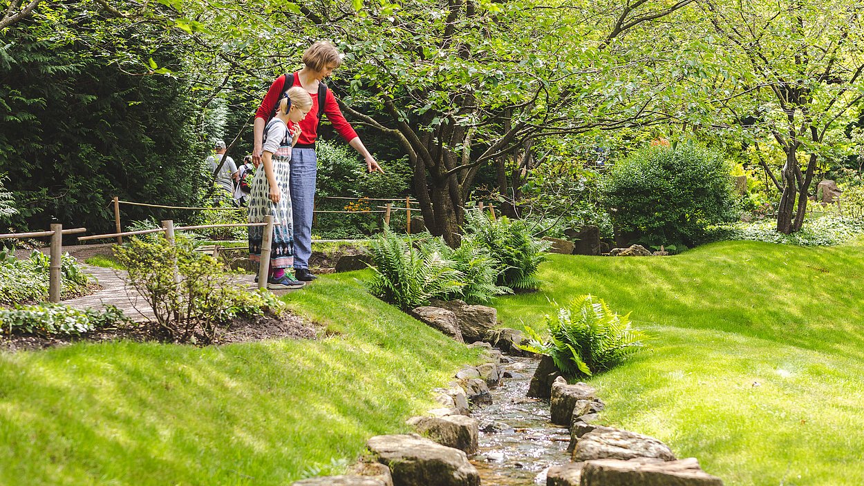 the japanese garden in the gärten der welt