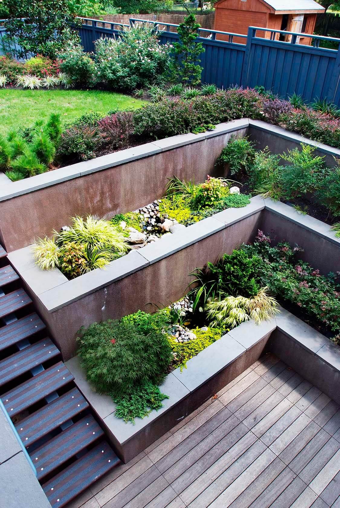 33 best built-in planter ideas and designs for 2017