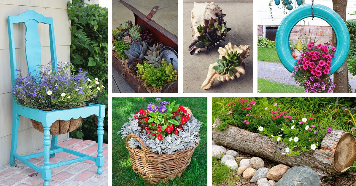50+ best creative garden container ideas and designs for 2021