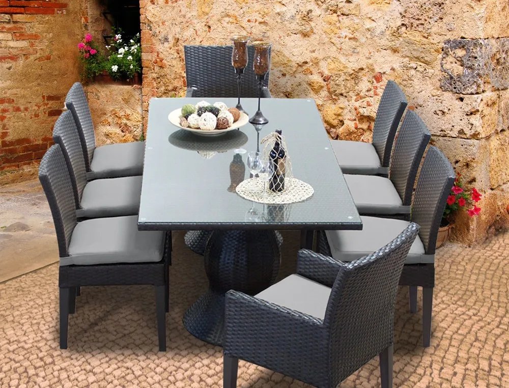 outdoor patio table and chair used rattan furniture philippine garden