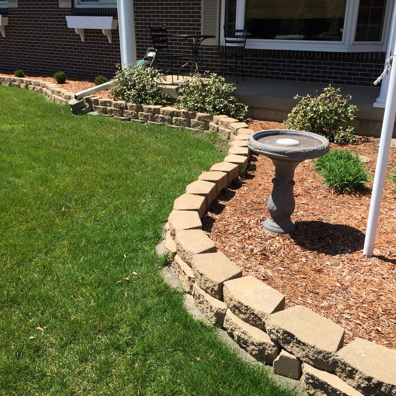 pin on patio/yard