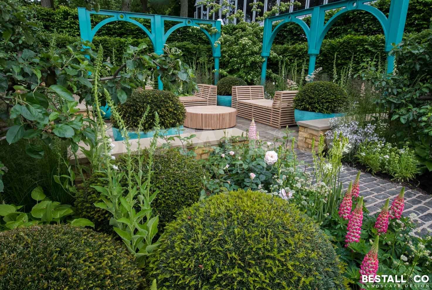 500 years of covent garden" chelsea flower show 2017 designed by