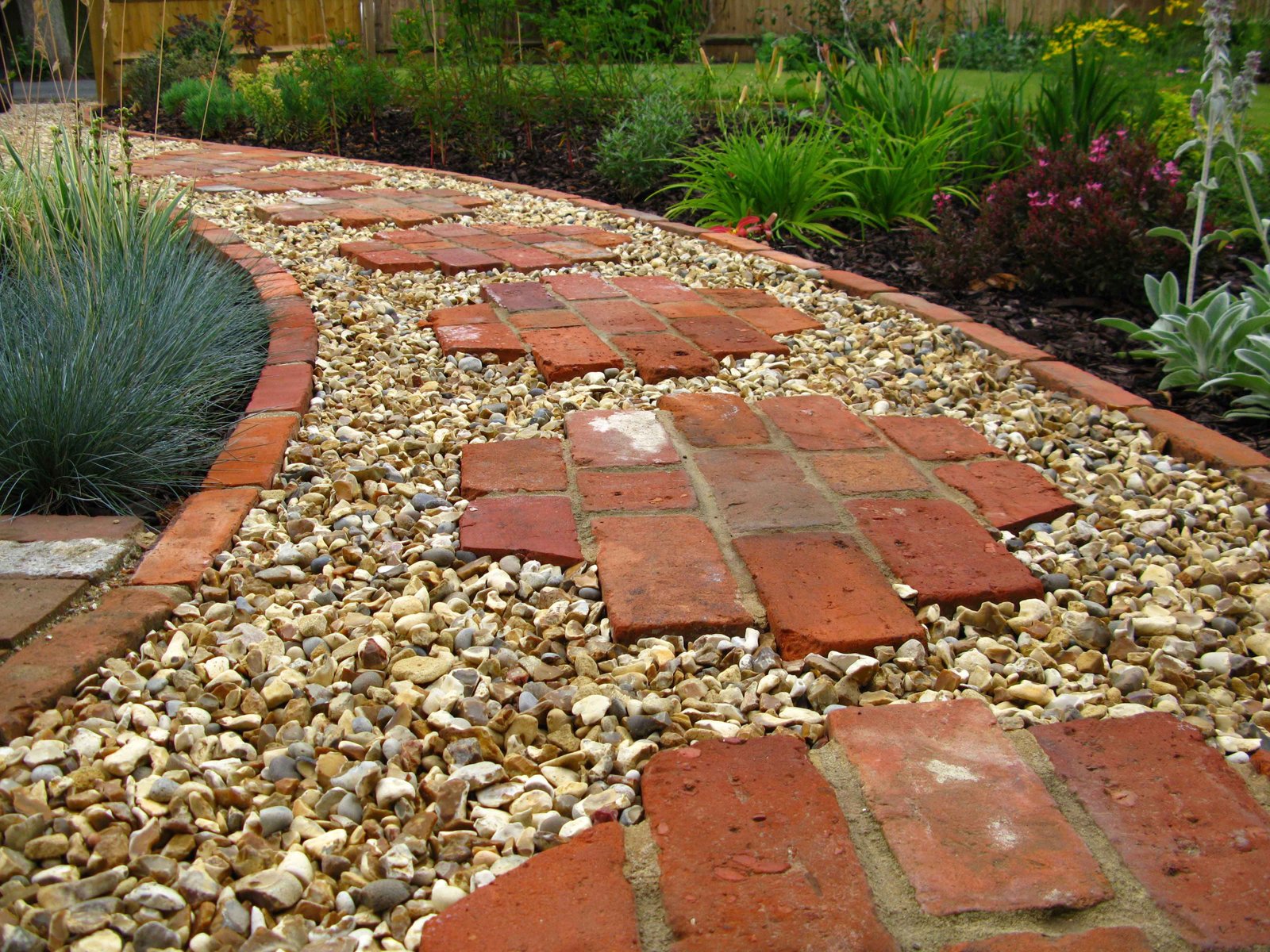 bricks | pathway landscaping, brick garden, hardscape