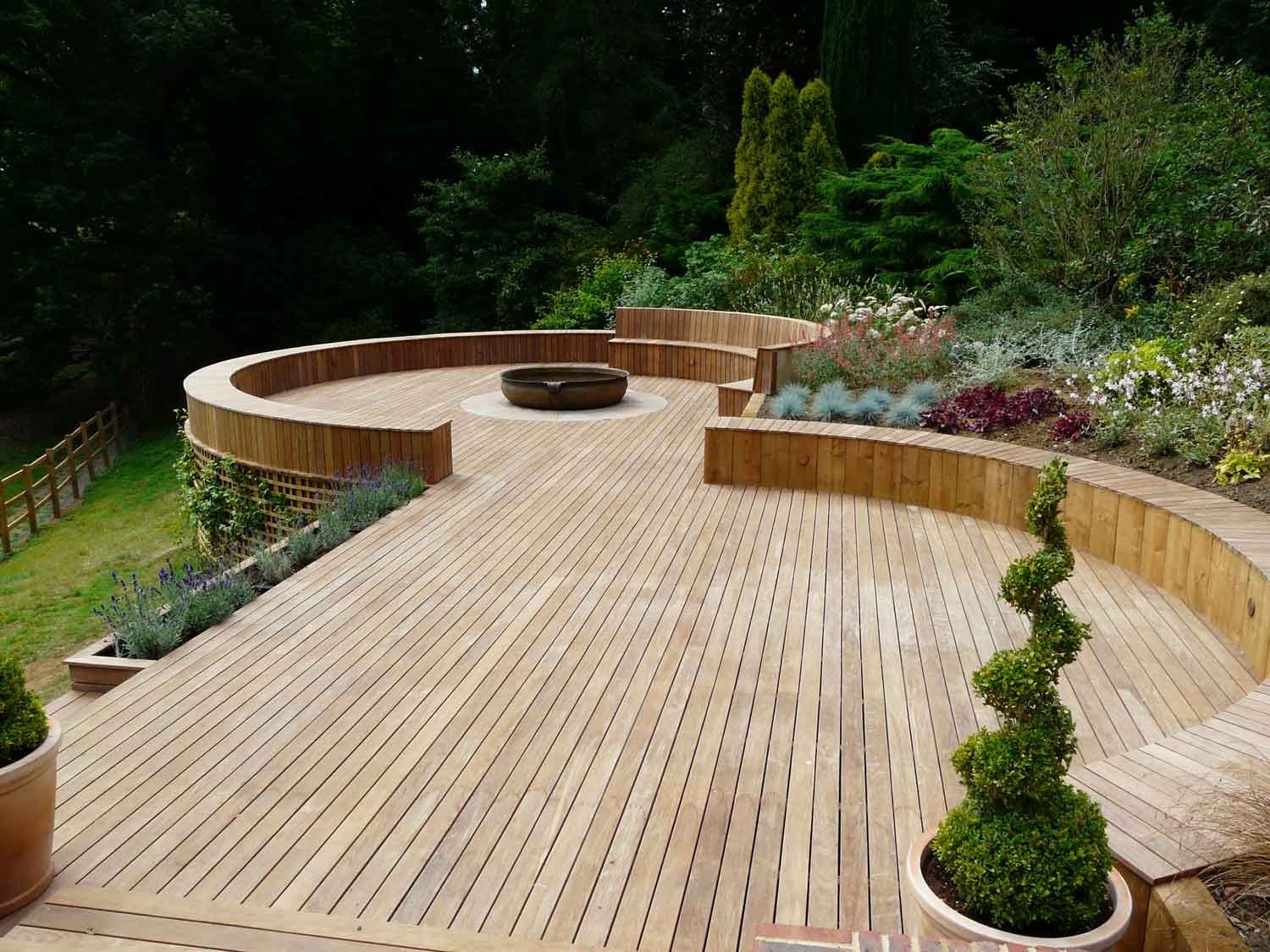 17+ wonderful garden decking ideas with best decking designs