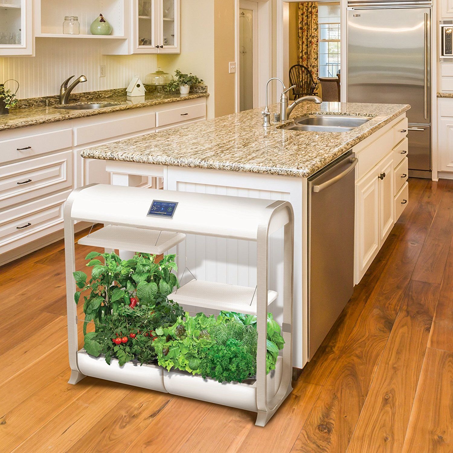 AeroGarden Farm Plus Hydroponic Garden, 24" Grow Height ...