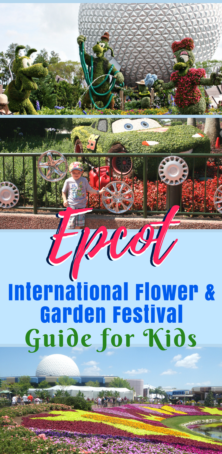 kids guide to epcot international flower and garden festival