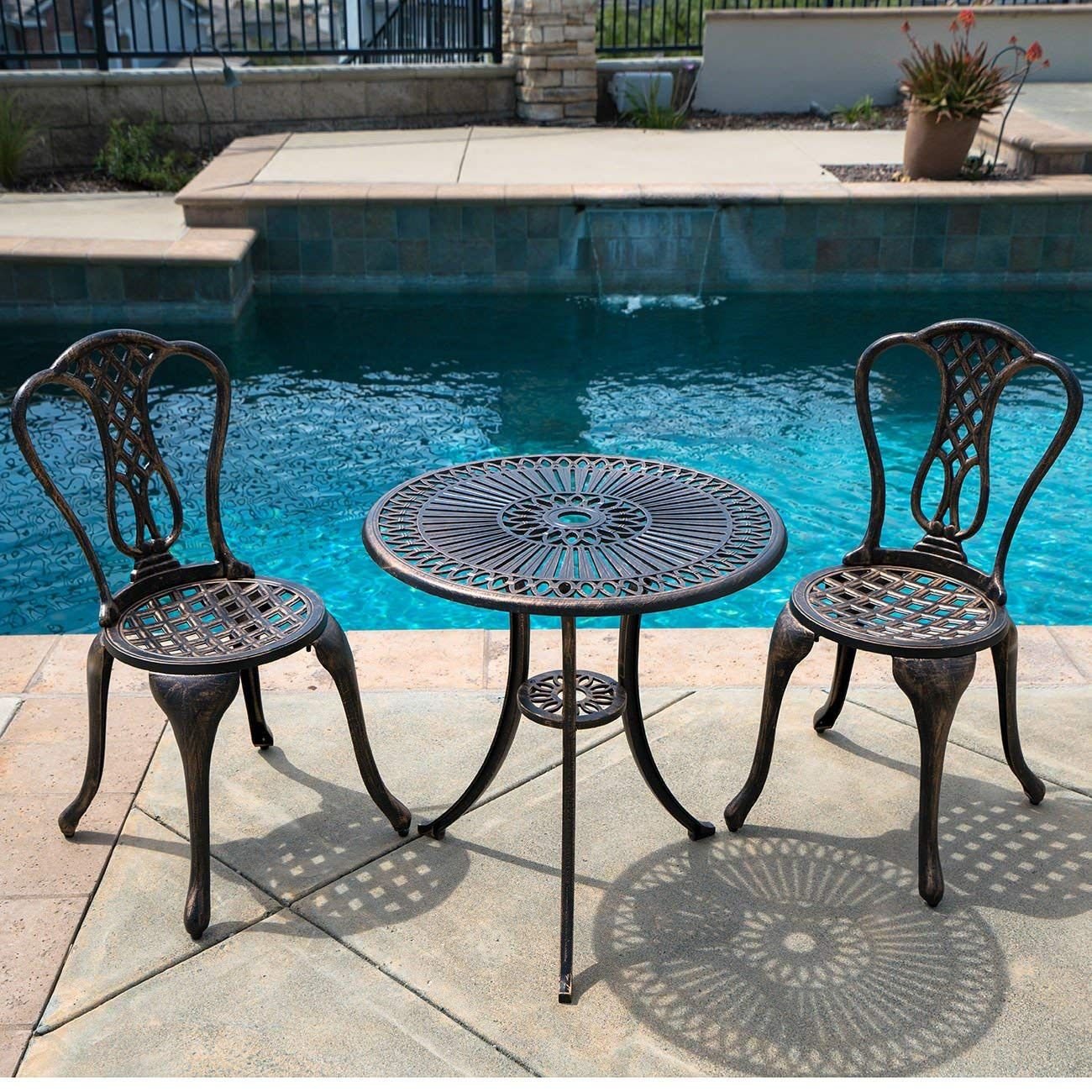 amazon: globe house products ghp 2-pcs bronze cast iron antique