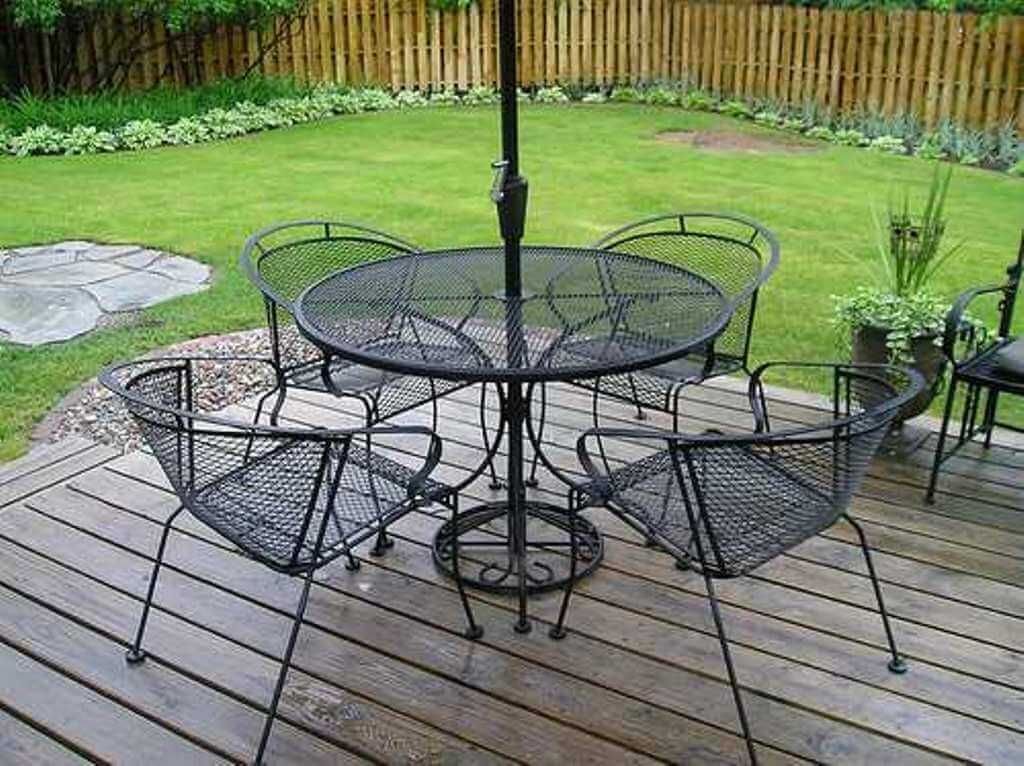 why should wrought iron patio chairs to set | metal outdoor furniture