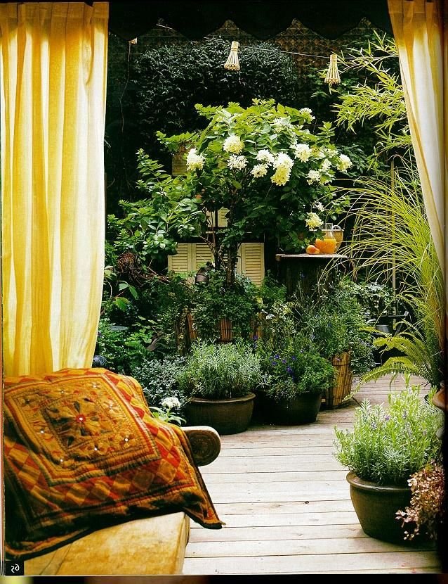 allison fonte in garden design magazine, june/july 1998 | moroccan