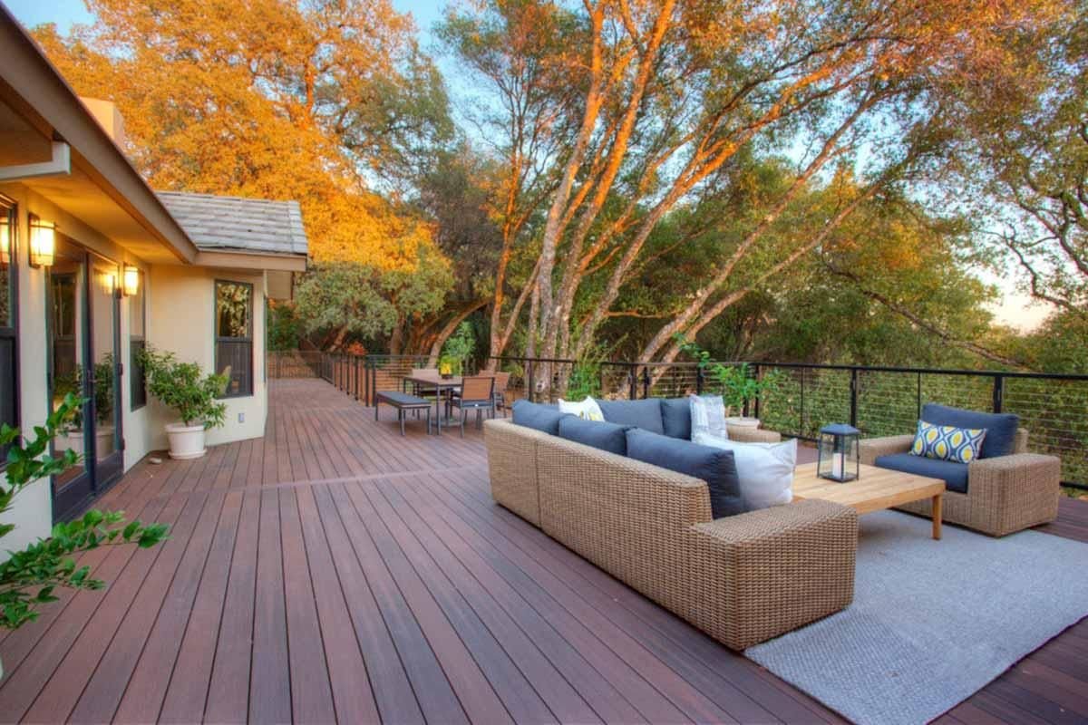 pin by lara strickler on outdoor dreams | contemporary deck, outdoor