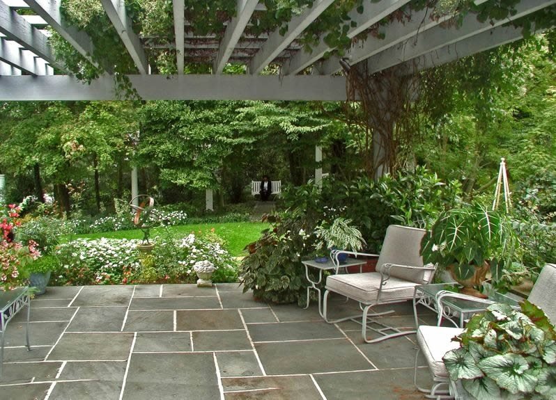 flagstone patio - benefits, cost & ideas - landscaping network