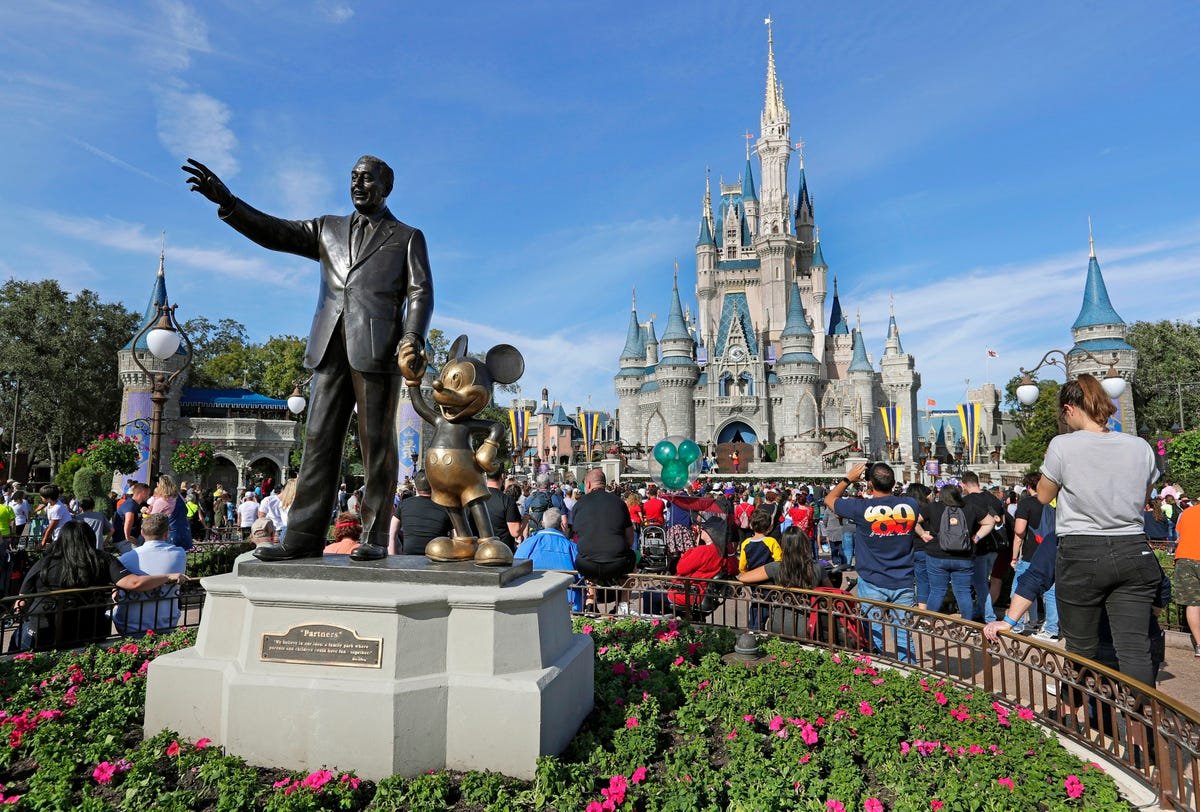disney world magic kingdom is world's most-visited theme park