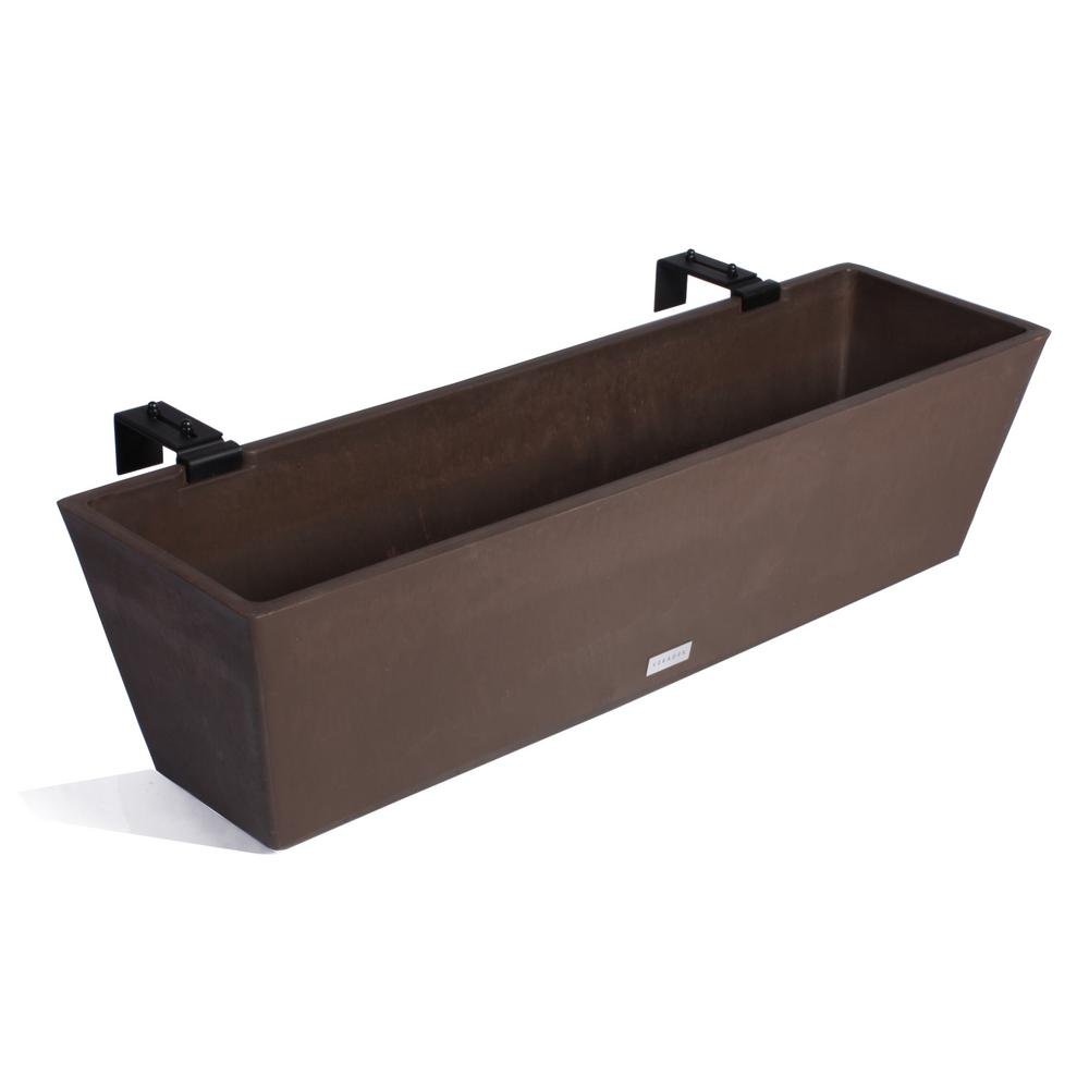 rectangular planter box home depot - gardenpicdesign
