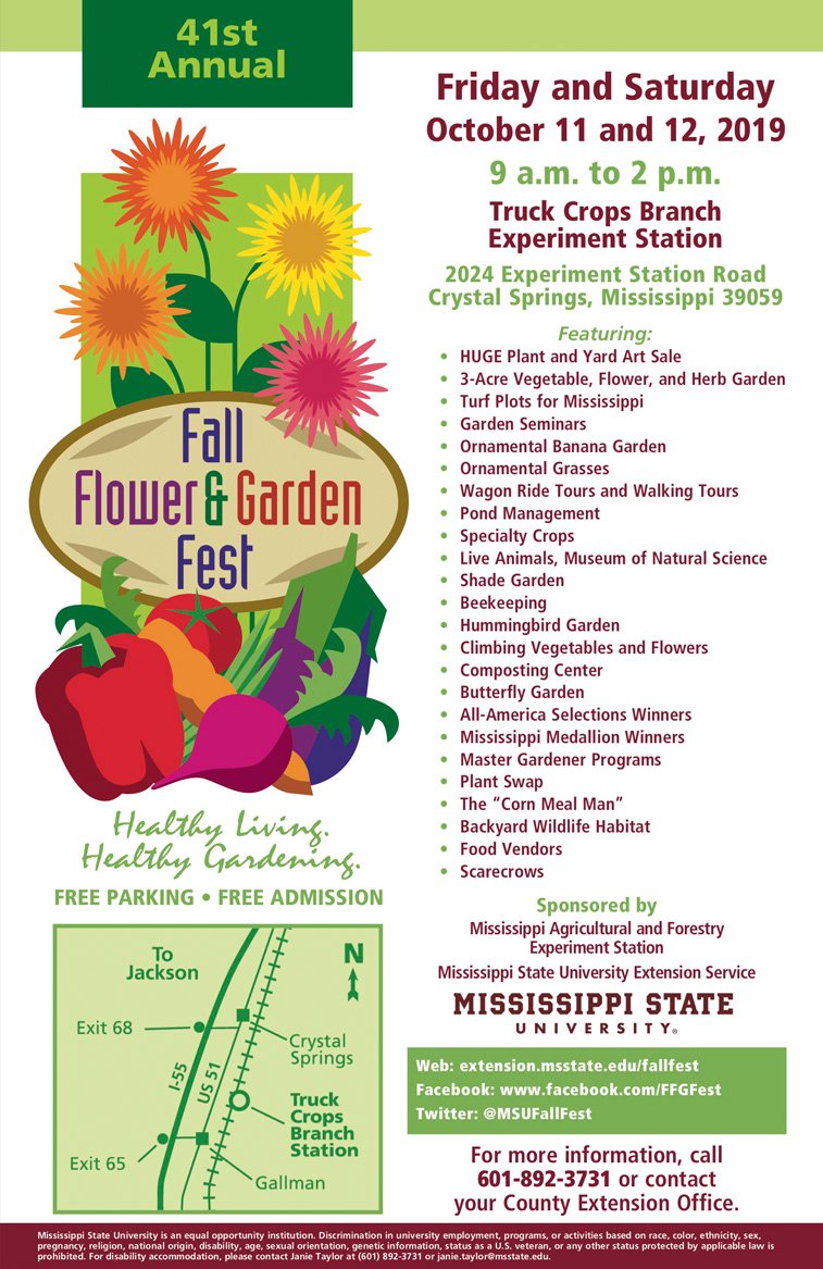 fall flower and garden fest | mississippi state university extension