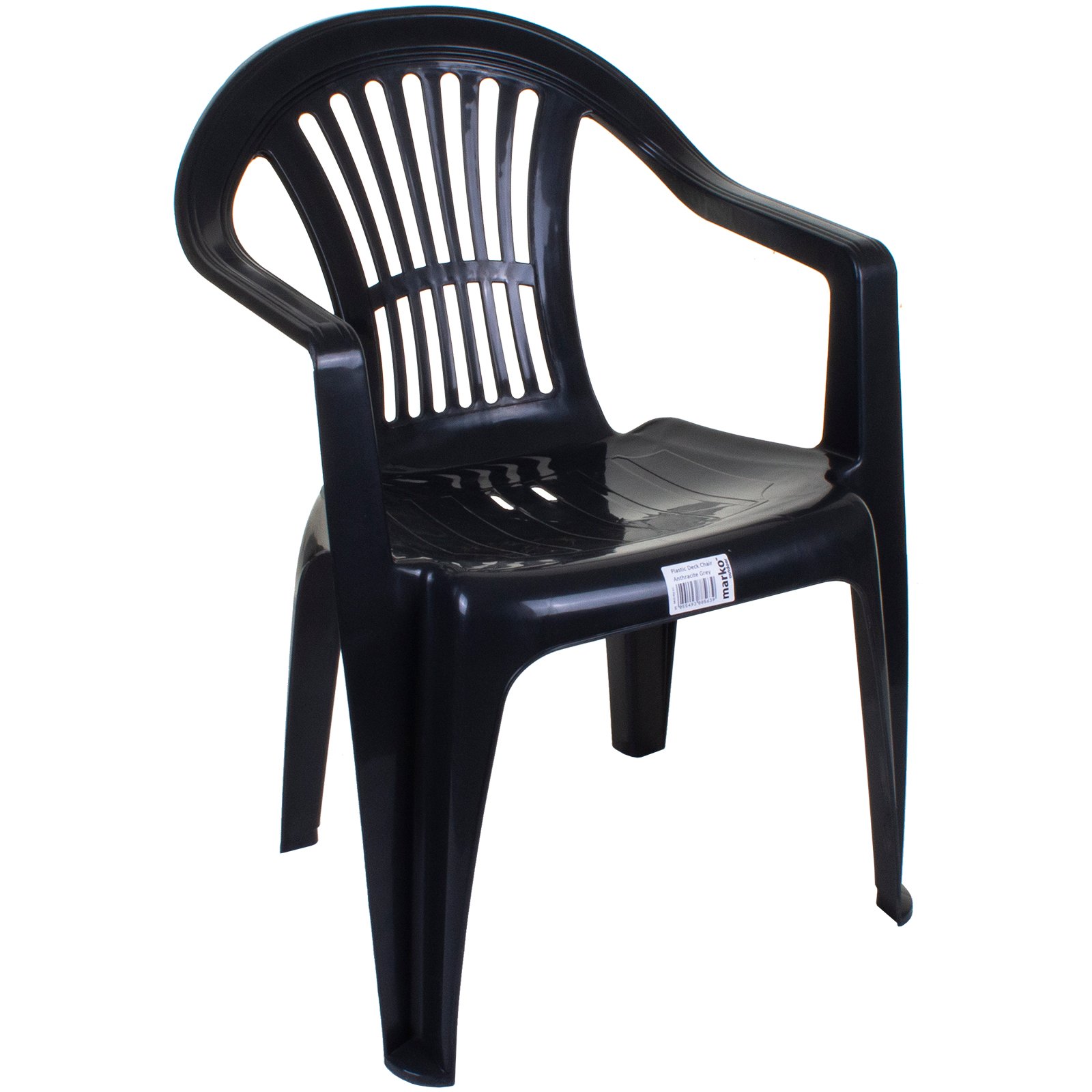 garden plastic chair stacking chair patio outdoor armchair low back