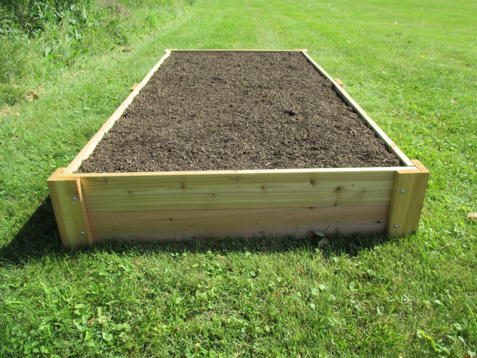 4x8 cedar garden raised bed