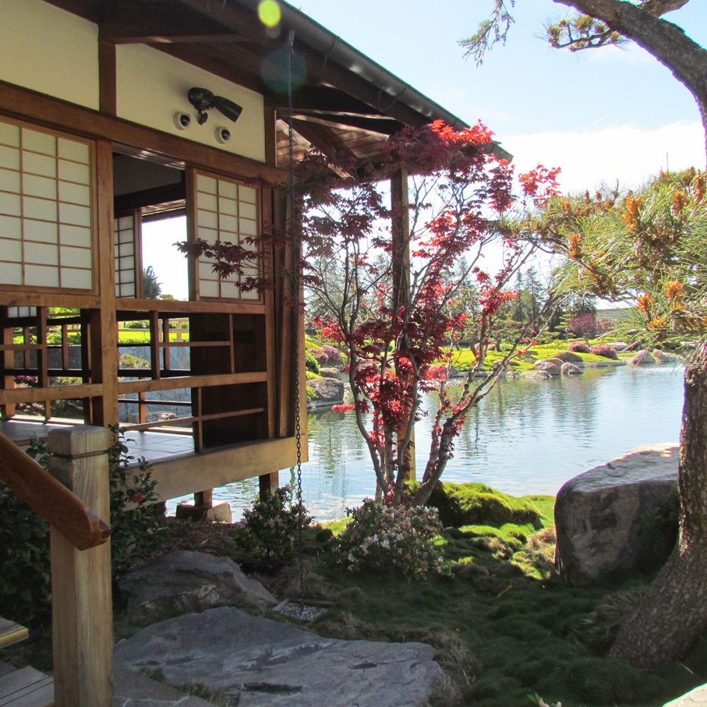 the japanese garden