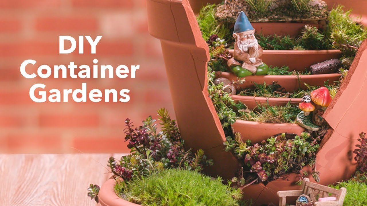3 diy container garden ideas 🌱🌱🌱| weekend gardening series - youtube