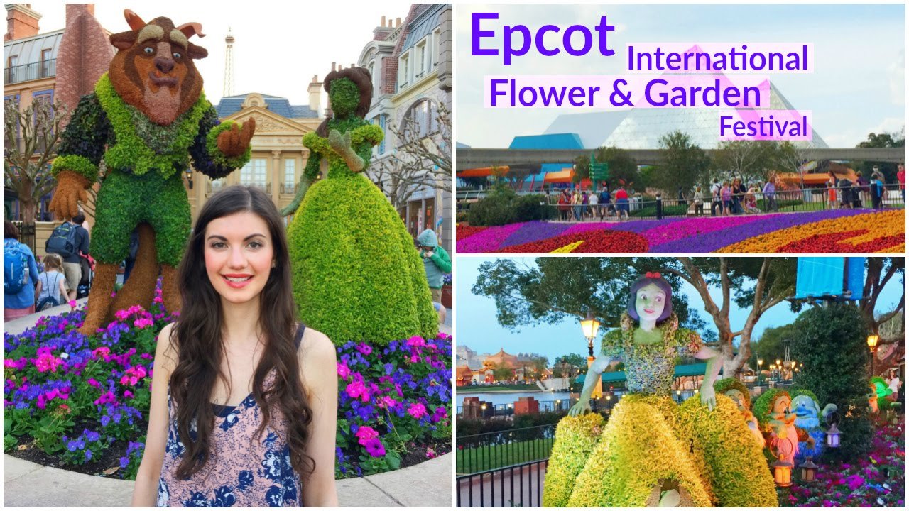 2016 epcot international flower and garden festival, disney world