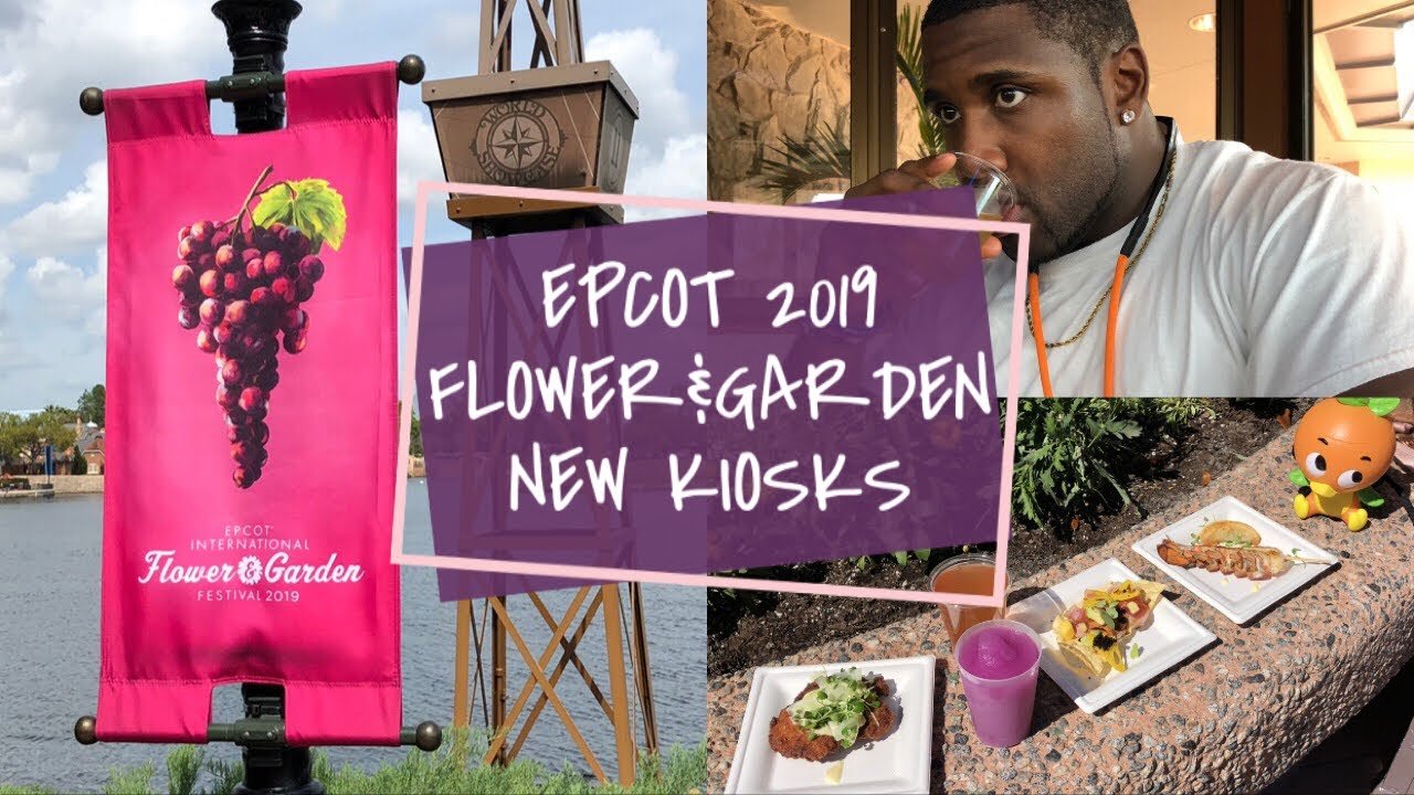 epcot flower and garden festival | 2019 new kiosks/food