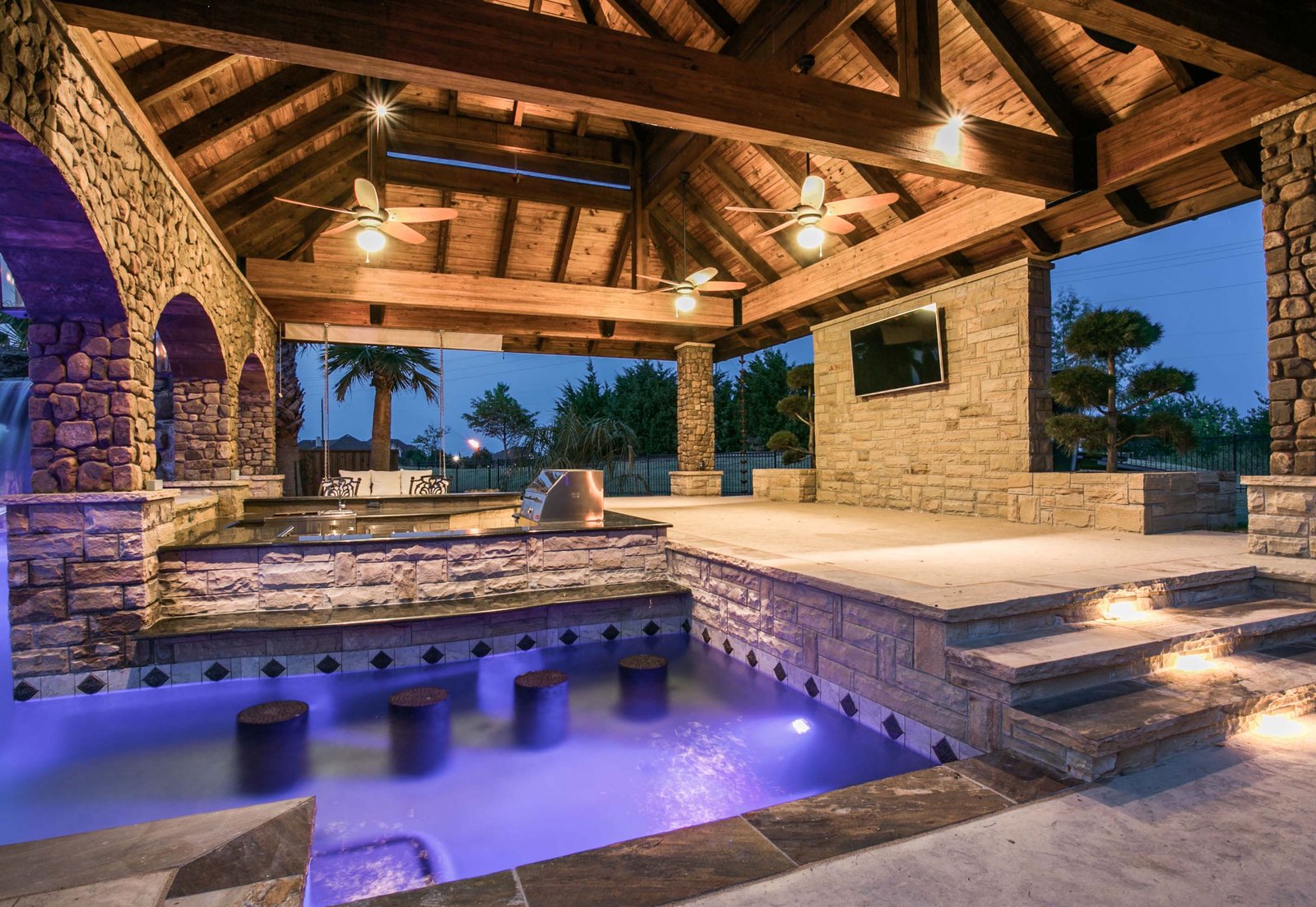 10 outdoor bar ideas from rustic to lavish - archlux
