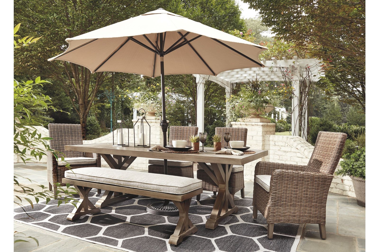 outdoor furniture by ashley outdoor · home and recreation