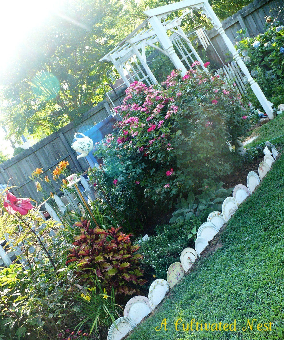 garden bed edging ideas - gardening tips - a cultivated nest