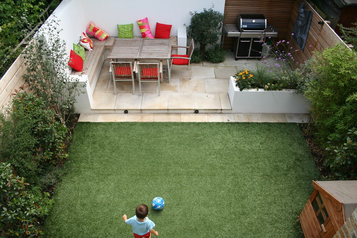 walls-interiors | contemporary small garden landscape designs for