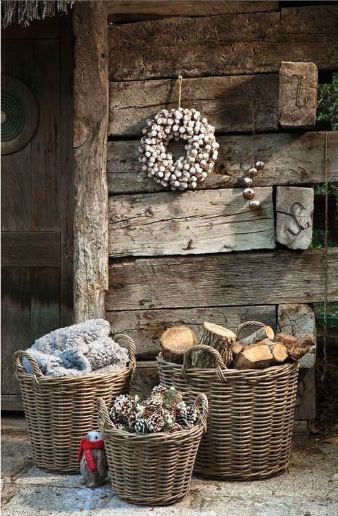Winter Porch and Winter Outdoor Decorating Ideas