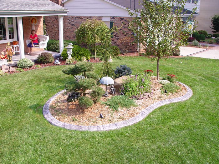 quiet corner:garden island bed inspiring ideas - quiet corner