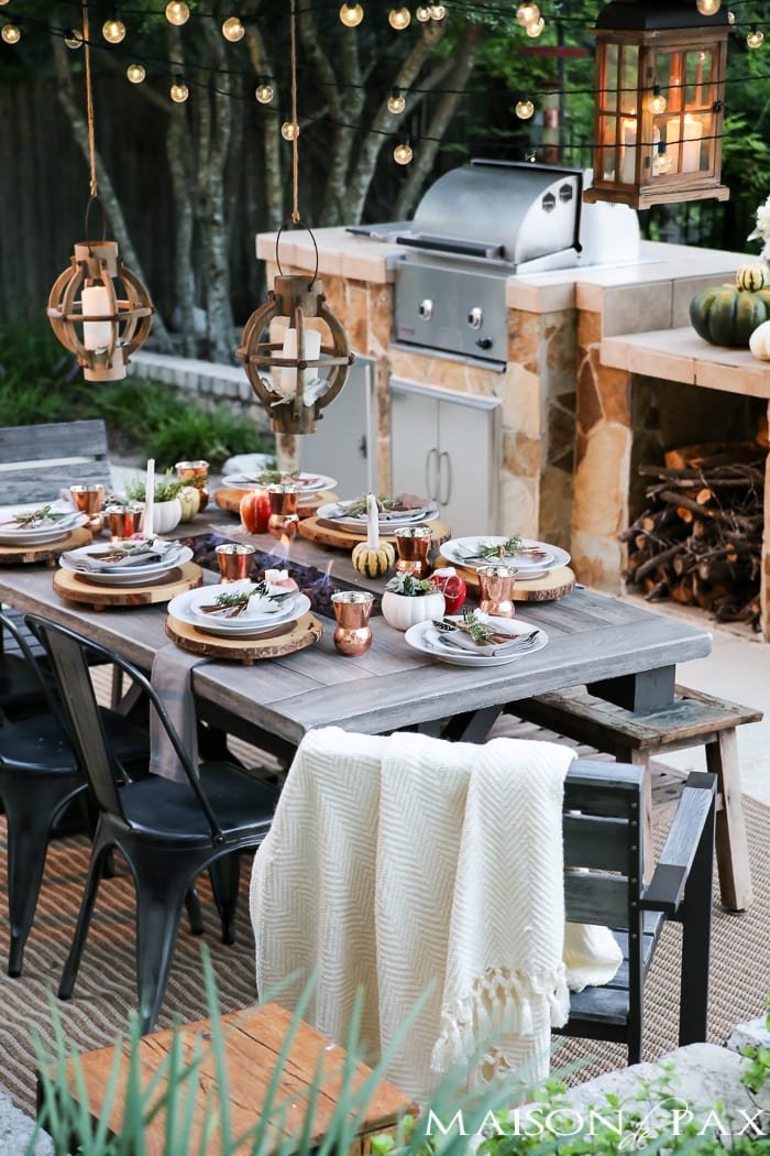 10 steps to a magical outdoor dining table - maison de pax