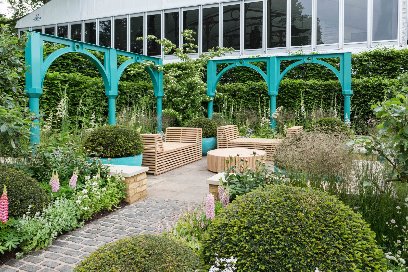 covent garden blooms at rhs chelsea flower show - the english garden
