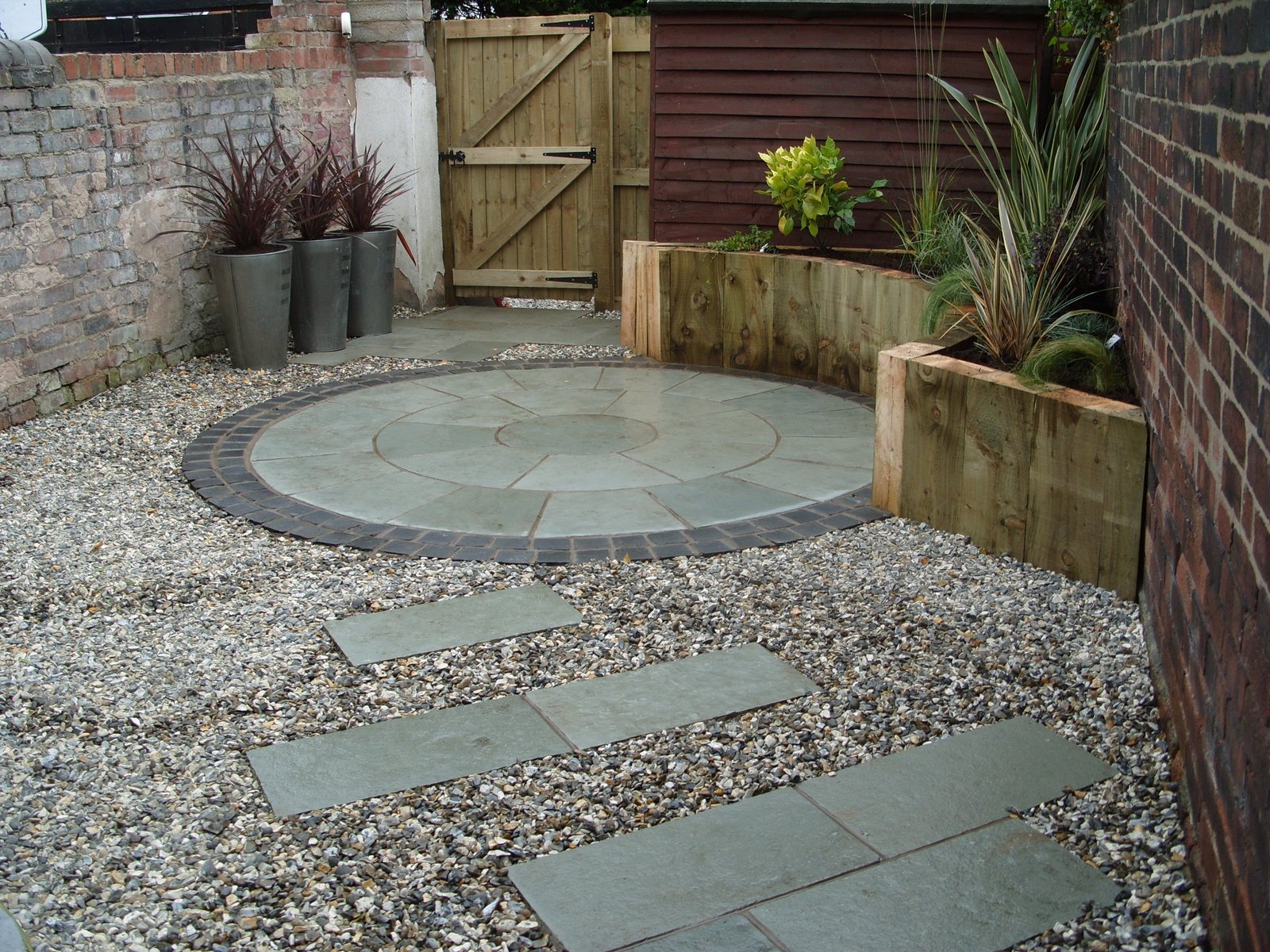 Paving Ideas For Small Back Gardens - Garden Design