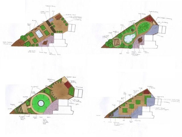 Garden Design Ideas For Small Triangular Gardens - Garden Design on Triangle Garden Design
 id=31259