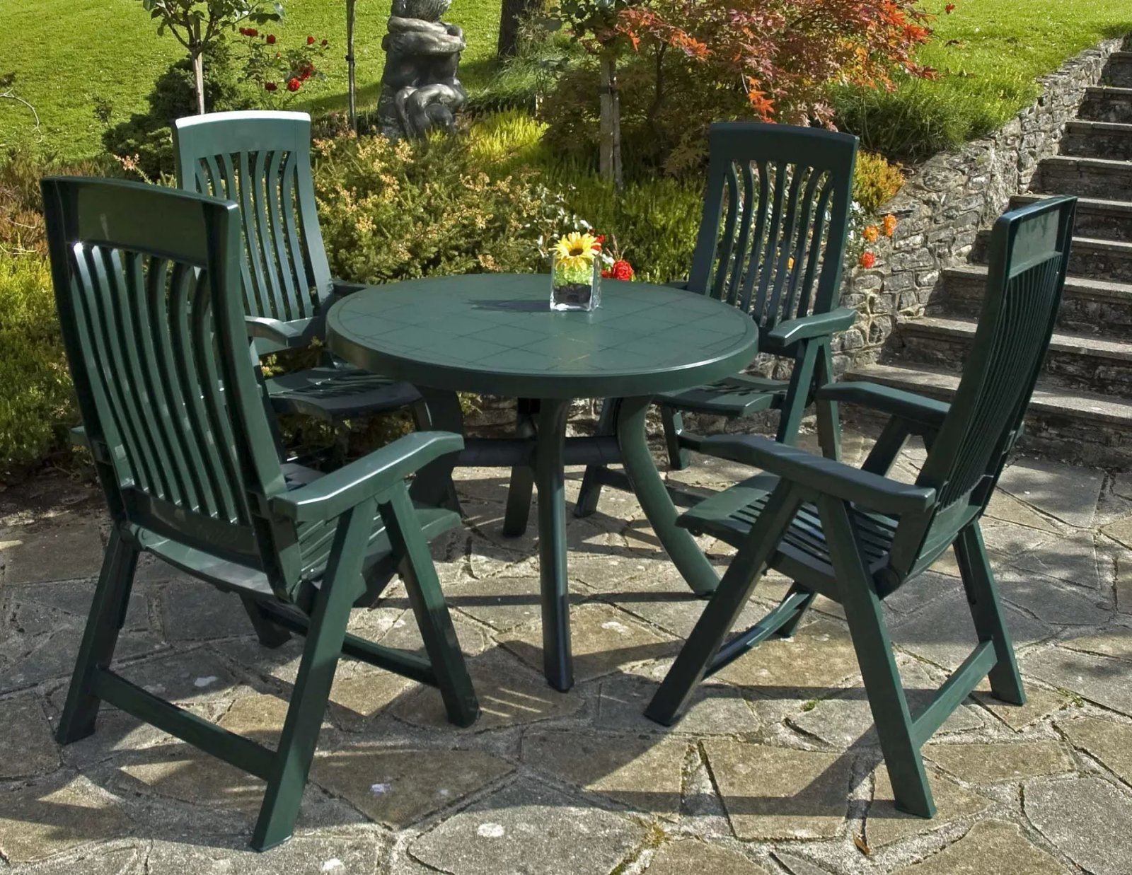 25 best collection of plastic outdoor table and chairs