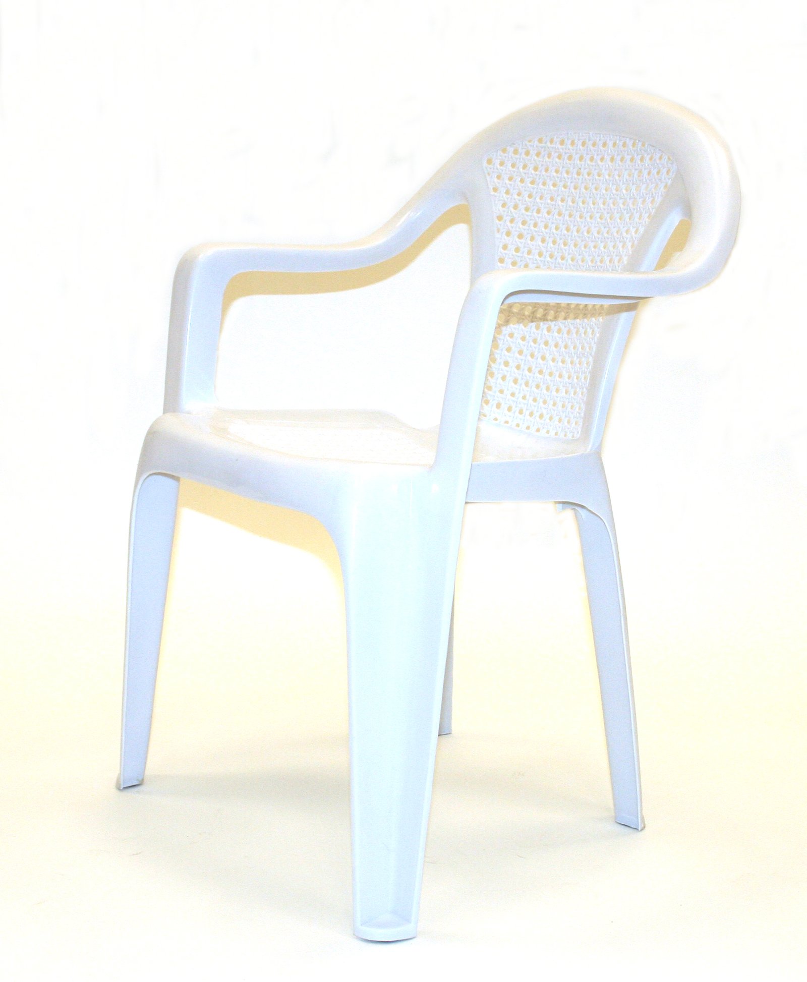 patio chair white plastic - cafe's, bistros or garden - be furniture sales