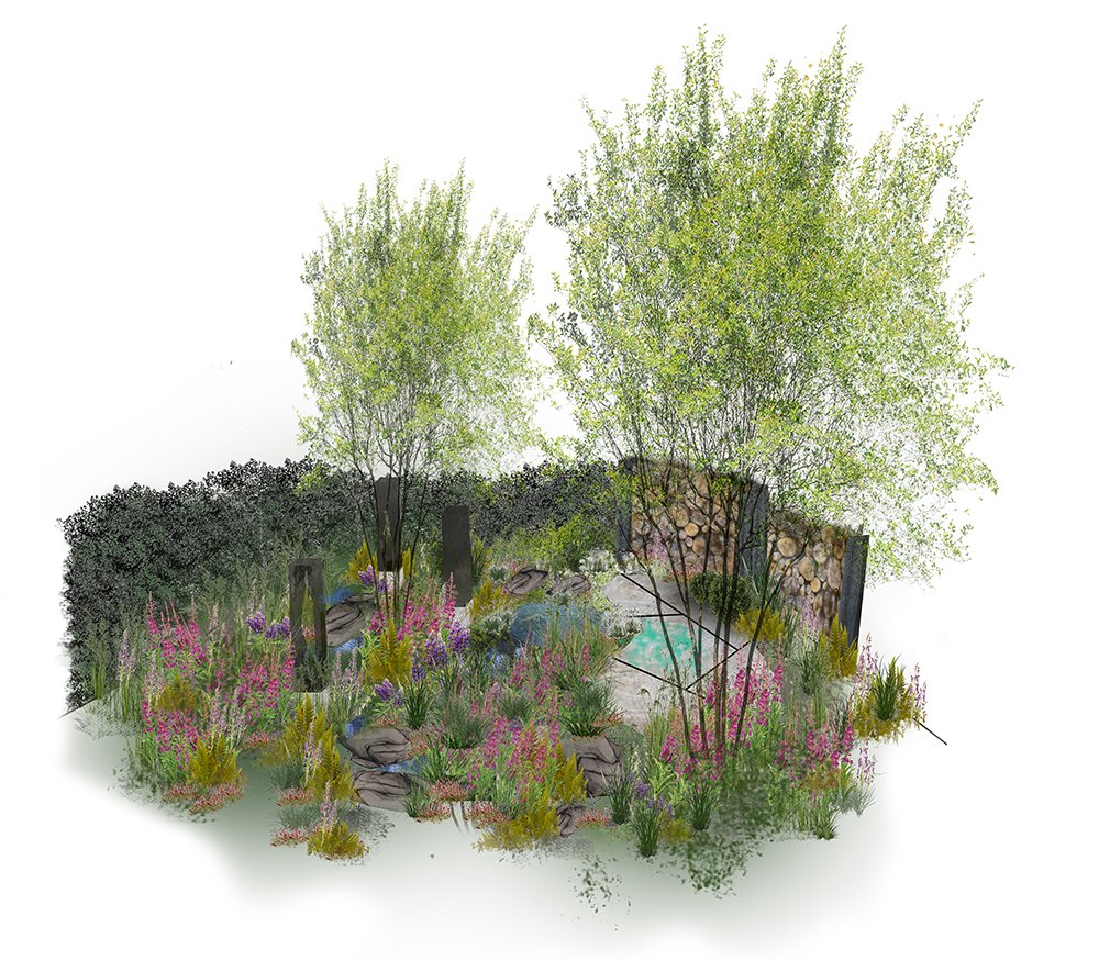 viking cruises: the art of viking garden, space to grow garden