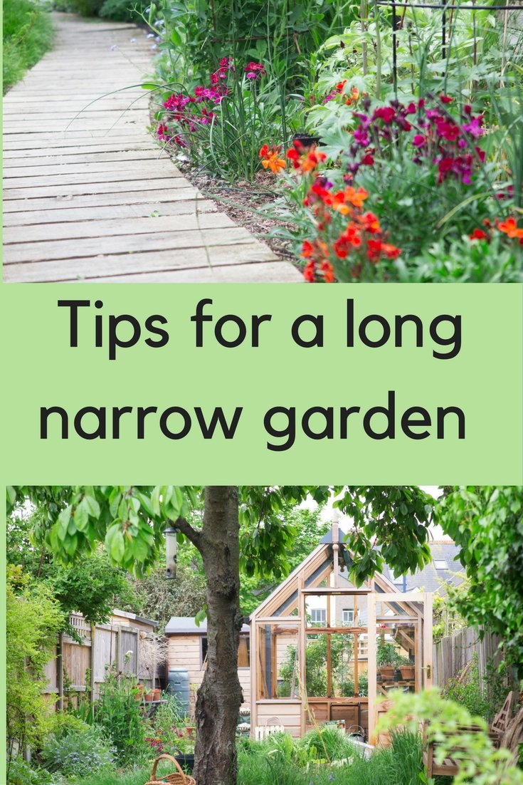 8 steps to the long thin garden of your dreams - the middle-sized