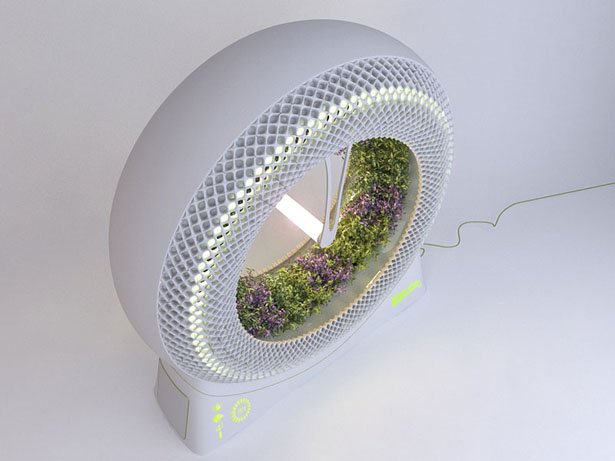 Green Wheel Revolutionary Rotary Hydroponic System by ...