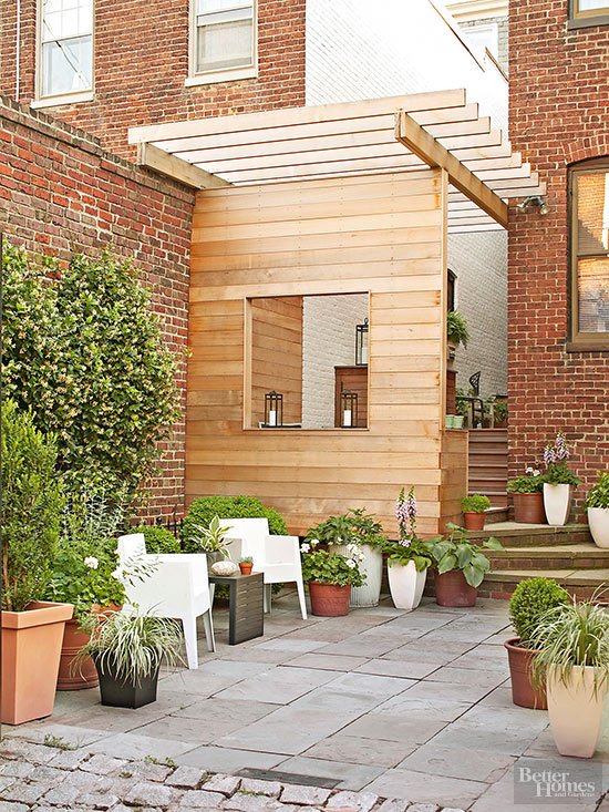modern patio designs | better homes & gardens